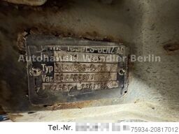 MERCEDES-BENZ Vario 814D Doka Maxi 6 Sitz DiffSperre orig40tkm