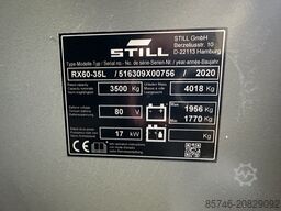 STILL RX 60 - 35 L * Triplex FFL !!