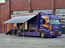 MAN TGA 18.360 4x2 - Horse truck + full camper - 4...
