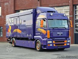 MAN TGA 18.360 4x2 - Horse truck + full camper - 4...