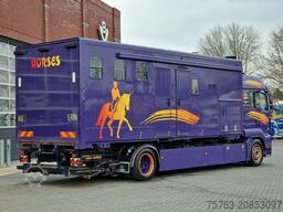 MAN TGA 18.360 4x2 - Horse truck +  full camper - 4...