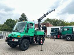 UNIMOG U400 + HIAB 122E 4x4