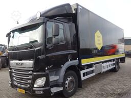 DAF CF 300 ALUMINIUM PLANKENBAK,2500KG DHOLLANDIA KLEP