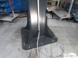 HOVA Kran Drehkran Hallenkran 120KG ALU Ausleger L 6m 500KG Kettenzug