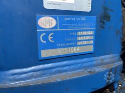 Scania P 280 6x2 EEV / HMF 2120-S3 Crane / Geesink GPM...