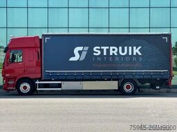 DAF CF 290 FA SPACE CAB HARDHOUTEN VLOER 2500 KG KLE