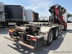 SCANIA G480 6X2 ABROLLER MIT KRAN  ,RETARDER, EURO 5, SCHROTTGREIFER