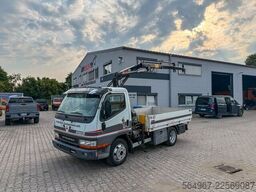 FUSO Canter Pritsche + Kran