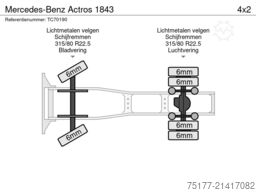 Mercedes-Benz Actros 1843