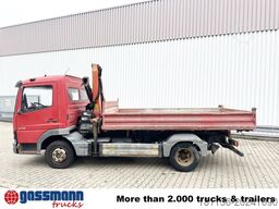 Mercedes-Benz Atego 818 K 4x2 mit Kran Palfinger PK 6500, 2x AHK