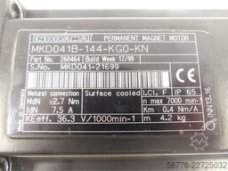 Rexroth Indramat Rotor für MKD041B-144-KG0-KN Servomotor SN: MKD041-21699