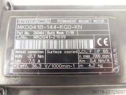 Rexroth Indramat Stator für MKD041B-144-KG0-KN Servomotor SN: MKD041-21699
