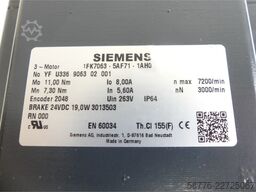 Siemens 1FK7063-5AF71-1AH0 SN: YFU336906302001 gen. mit 12 Mon. Gewährleistung