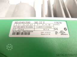 Control Techniques SE43401500 SE 22T Commander Frequenzumrichter SN: 3960768008