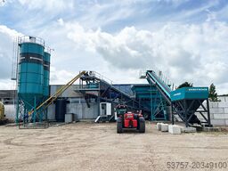 CONSTMACH Mobile Concrete Mixing Plant Mobile Concrete Mixing Plant 60 m3/h