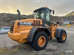 CASE 721E wheel loader w/ snow bucket and gravel bucket