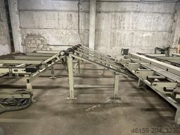 Weinig E6 infeed + A5 outfeed + stacker