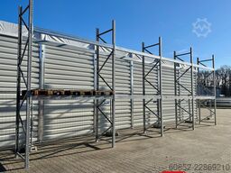 11,2 lfm Palettenregale für Außenbereich H: 4,5m , 3000 kg Fachlast , FVZ