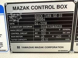 Mazak SMOOTH QUICK TURN 100 SG