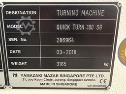 Mazak SMOOTH QUICK TURN 100 SG