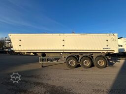 SCHMITZ SGF S3 ALU KIPPMULDE 24M³, LIFTACHSE,   SCHMITZ-ACHSEN, ROLLPLANE, PODEST