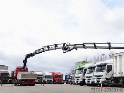 SCANIA R500 Pritsche Kran Palfinger Lift-/Lenkachse Eu5