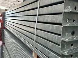 16,8 lfm Palettenregale für Außenbereich H: 4,5m , 3000 kg Fachlast , FVZ