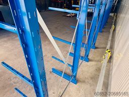 ca. 3,15 lfm. Kragarmregal Langgutregal H: 250 cm 140 kg/Arm META Multistrong