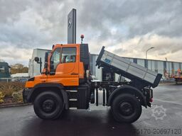MERCEDES-BENZ U 218 4x4 Winterdienst, Hydrostat, Zapfwelle