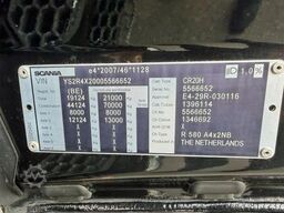 SCANIA R580 V8 NGS KING FULL AIR FULL OPTONS PTO RETARD