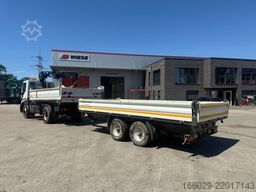 IVECO 140E250 Kipper mit HIAB Kran inklusive Anhänger