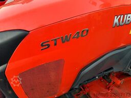 KUBOTA STW40 Klima/Mähwerk/Absaugbehälter Hochentleerun