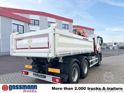 Iveco X-Way AD300X46Z 6x4 mit Kran Atlas AK 206.4E-A2,