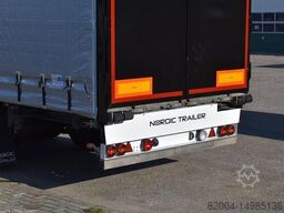 NORDIC S340 3 AXLE CURTAINSIDER SLIDING ROOF , NEW TIL...