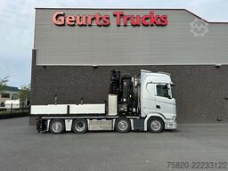 Scania S500 8X2 TREKKER BAKWAGEN +HIAB 858E-8+JIB 150X...