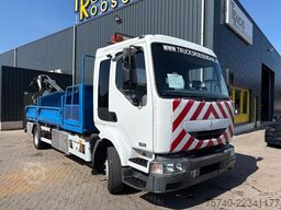 Renault Midlum 220 + PALFINGER PK 6001 + tipper + remot...