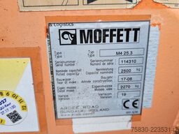 Moffett MOFFETT M4 25.3 / TRUCK-MOUNTED FORKLIFT / 2500KG