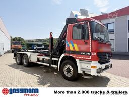 Mercedes-Benz Actros 2635 6x4, Kran Hiab XS 122B-3 Duo,
