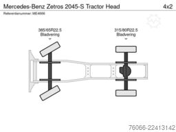 Mercedes-Benz Zetros 2045-S Tractor Head