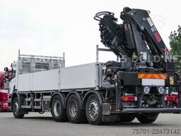 SCANIA P 400 Pritsche Kran HIAB 377 E Funk Euro 5