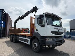 Renault Kerax 380 6x4 Full Steel / Hiab 166B-3 / Remote...