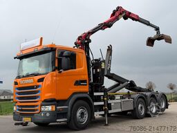 Scania G450 8x2 EURO 6 !!Z-KRAAN!!HAAK!!TOP!! ZERO EMI...