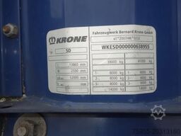 Krone 3 assige schuifzeil,schuifdak DRUM BRAKE