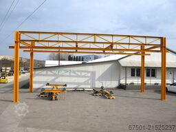 DEMAG  800 kg + 630 kg  + Laufschiene (3456)