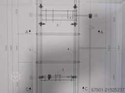 DEMAG  800 kg + 630 kg  + Laufschiene (3456)