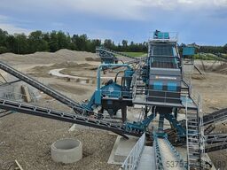 Constmach Sand Washing and Screening Stationary Sand Screening Washing Plant