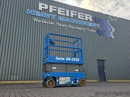 Genie GS1932 Electric, Working Height 7.8 m, 227kg Capac