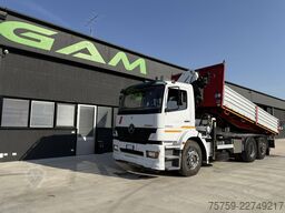 Mercedes-Benz Atego 2533 Kipper + Kran Bonfiglioli 6x2