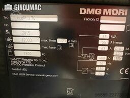 DMG DMU 70 ECO Mill