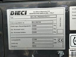 DIECI Pegasus 50.21 + Arbeitskorb +Seilwinde+ Gabel